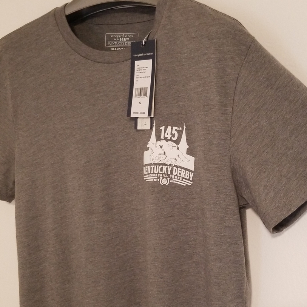 NWT VINEYARD VINES Men's Kentucky Derby T-Shirt Sm - Picture 3 of 8